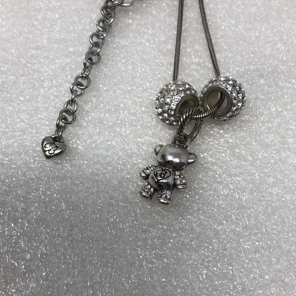 Brighton Bear Necklace And Two Crystal Pave Charms - Picture 10 of 12